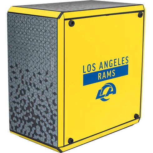 NFL Los Angeles Rams White Performance Series Cooler Master MasterBox Q300L Mini Tower Skin