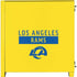 NFL Los Angeles Rams White Performance Series Corsair 4000D Tempered Glass Mid-Tower ATX Case Skin