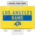 NFL Los Angeles Rams White Performance Series Dell Vostro Skin