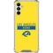 NFL Los Angeles Rams White Performance Series Galaxy A13 5G Clear Case