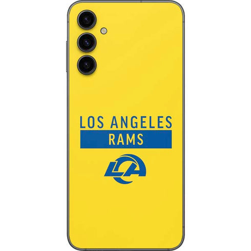 NFL Los Angeles Rams White Performance Series Galaxy A14 5G Skin