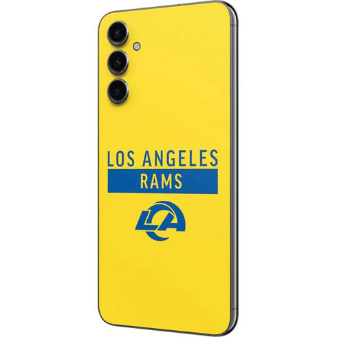 NFL Los Angeles Rams White Performance Series Galaxy A14 5G Skin