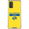 NFL Los Angeles Rams White Performance Series Galaxy A32 5G Clear Case