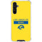 NFL Los Angeles Rams White Performance Series Galaxy A54 5G Clear Case