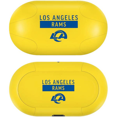 NFL Los Angeles Rams White Performance Series Galaxy Buds Skin