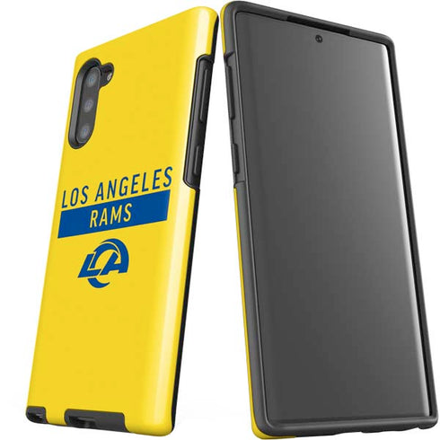 NFL Los Angeles Rams White Performance Series Galaxy Note 10 Pro Case