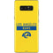 NFL Los Angeles Rams White Performance Series Galaxy Note 8 Skin