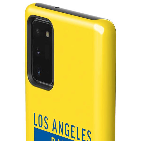 NFL Los Angeles Rams White Performance Series Galaxy Note20 5G Pro Case