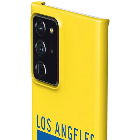 NFL Los Angeles Rams White Performance Series Galaxy Note20 Ultra 5G Lite Case