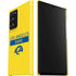 NFL Los Angeles Rams White Performance Series Galaxy Note20 Ultra 5G Lite Case