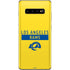 NFL Los Angeles Rams White Performance Series Galaxy S10 Plus Skin