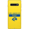 NFL Los Angeles Rams White Performance Series Galaxy S10 Skin