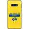 NFL Los Angeles Rams White Performance Series Galaxy S10e Skin