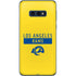 NFL Los Angeles Rams White Performance Series Galaxy S10e Skin