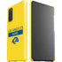 NFL Los Angeles Rams White Performance Series Galaxy S20 Lite Case