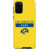 NFL Los Angeles Rams White Performance Series Galaxy S20 Plus Pro Case