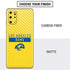 NFL Los Angeles Rams White Performance Series Galaxy S20 Plus Skin