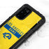 NFL Los Angeles Rams White Performance Series Galaxy S20 Plus Waterproof Case