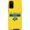 NFL Los Angeles Rams White Performance Series Galaxy S20 Pro Case