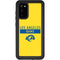 NFL Los Angeles Rams White Performance Series Galaxy S20 Waterproof Case