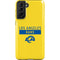 NFL Los Angeles Rams White Performance Series Galaxy S21 FE Pro Case