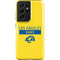 NFL Los Angeles Rams White Performance Series Galaxy S21 Ultra 5G Pro Case