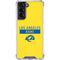 NFL Los Angeles Rams White Performance Series Galaxy S22 Clear Case