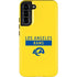 NFL Los Angeles Rams White Performance Series Galaxy S22 Plus Pro Case