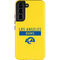 NFL Los Angeles Rams White Performance Series Galaxy S22 Pro Case