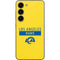 NFL Los Angeles Rams White Performance Series Galaxy S23 Skin