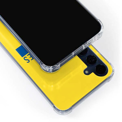 NFL Los Angeles Rams White Performance Series Galaxy S24 Clear Case