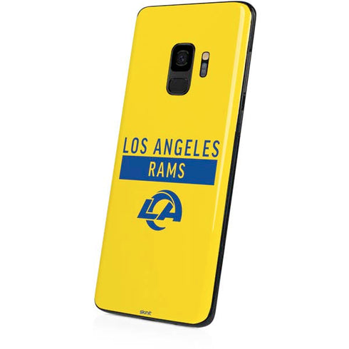 NFL Los Angeles Rams White Performance Series Galaxy S9 Skin