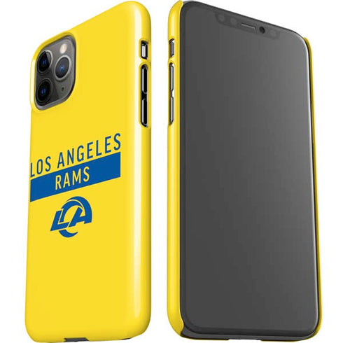 NFL Los Angeles Rams White Performance Series iPhone 11 Pro Lite Case