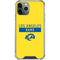 NFL Los Angeles Rams White Performance Series iPhone 11 Pro Max Clear Case