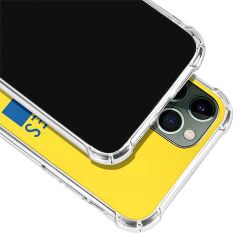 NFL Los Angeles Rams White Performance Series iPhone 11 Pro Max Clear Case