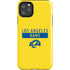 NFL Los Angeles Rams White Performance Series iPhone 11 Pro Max Impact Case