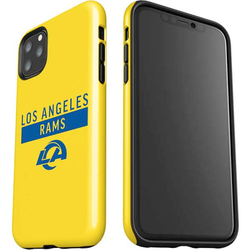 NFL Los Angeles Rams White Performance Series iPhone 11 Pro Max Impact Case