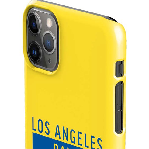 NFL Los Angeles Rams White Performance Series iPhone 11 Pro Max Lite Case
