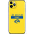 NFL Los Angeles Rams White Performance Series iPhone 11 Pro Skin