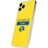 NFL Los Angeles Rams White Performance Series iPhone 11 Pro Skin