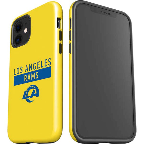 NFL Los Angeles Rams White Performance Series iPhone 12 Impact Case