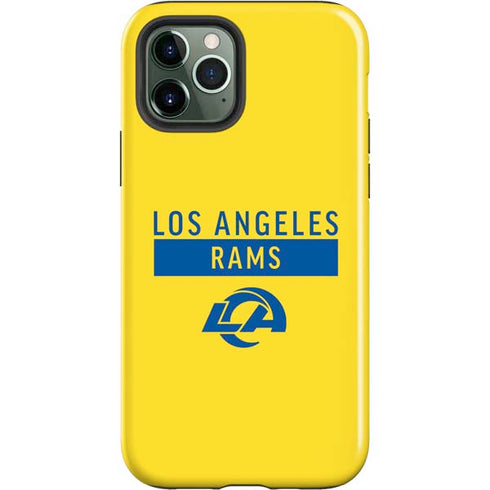 NFL Los Angeles Rams White Performance Series iPhone 12 Pro Impact Case