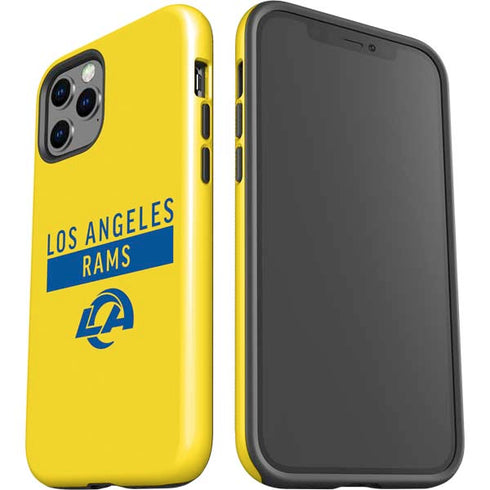 NFL Los Angeles Rams White Performance Series iPhone 12 Pro Max Impact Case