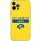 NFL Los Angeles Rams White Performance Series iPhone 12 Pro Skin