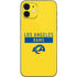 NFL Los Angeles Rams White Performance Series iPhone 12 Skin