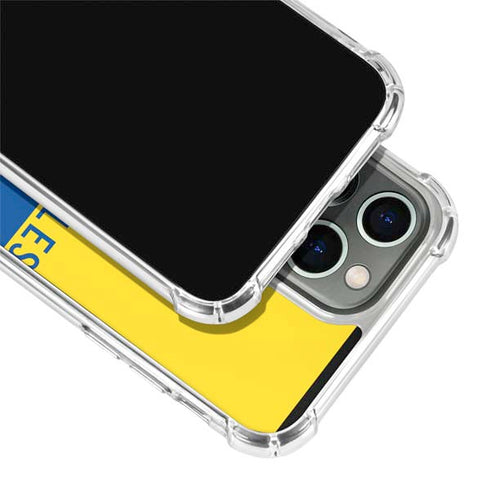 NFL Los Angeles Rams White Performance Series iPhone 13 Pro Clear Case