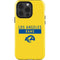 NFL Los Angeles Rams White Performance Series iPhone 13 Pro Impact Case