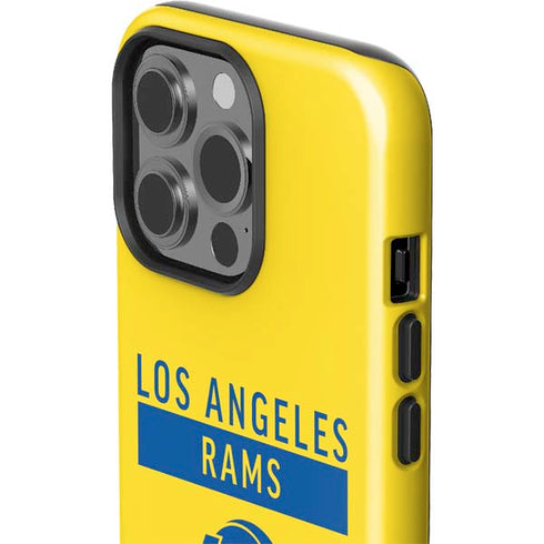 NFL Los Angeles Rams White Performance Series iPhone 13 Pro Impact Case