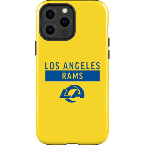 NFL Los Angeles Rams White Performance Series iPhone 13 Pro Max Impact Case
