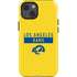 NFL Los Angeles Rams White Performance Series iPhone 15 Impact Case